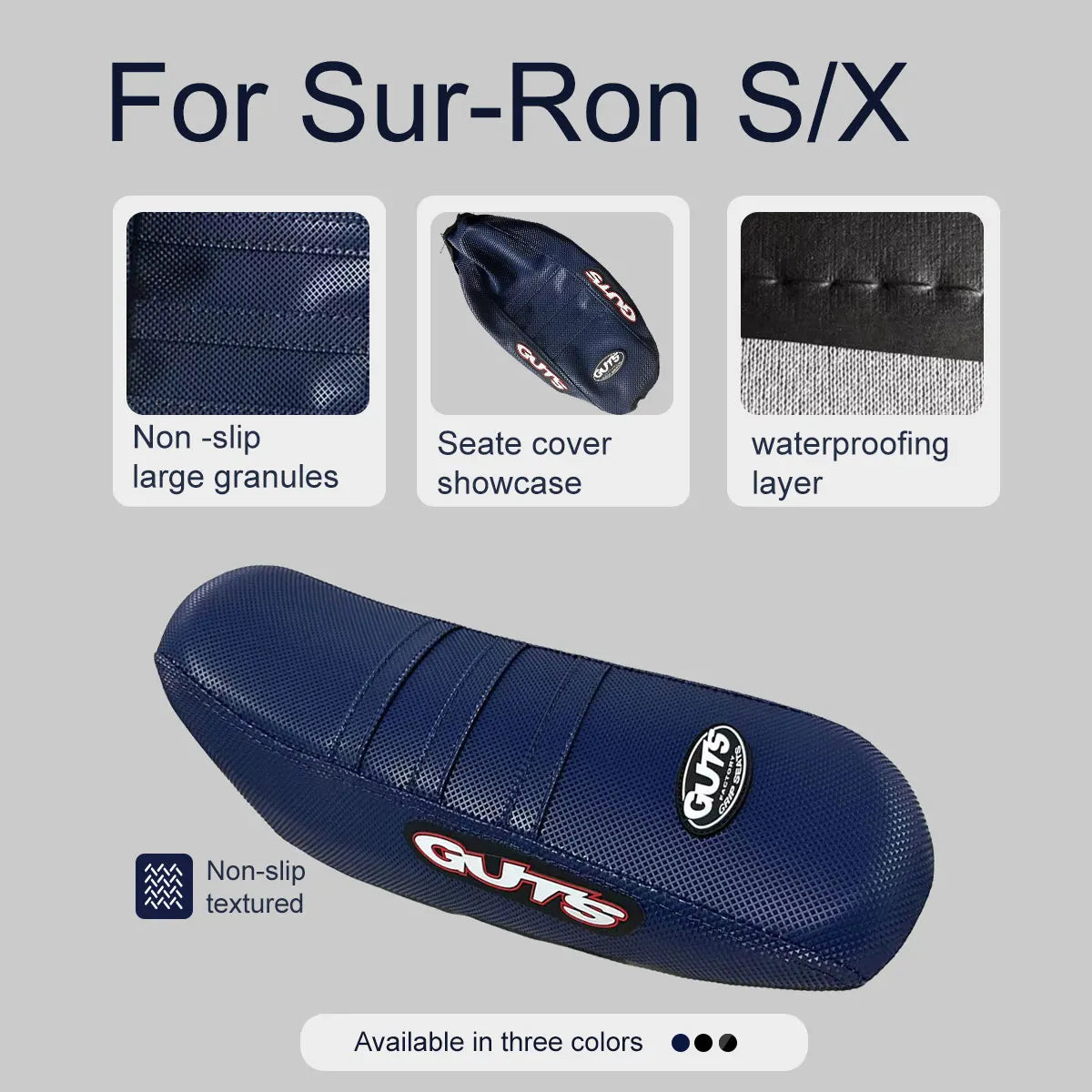 Light bee guts seat cover