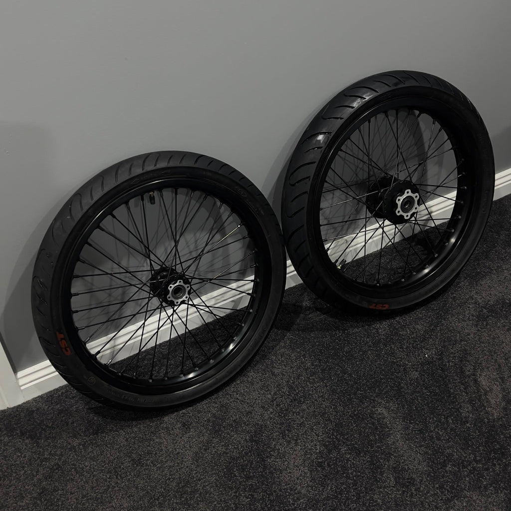 surron 17inch supermoto wheel set
