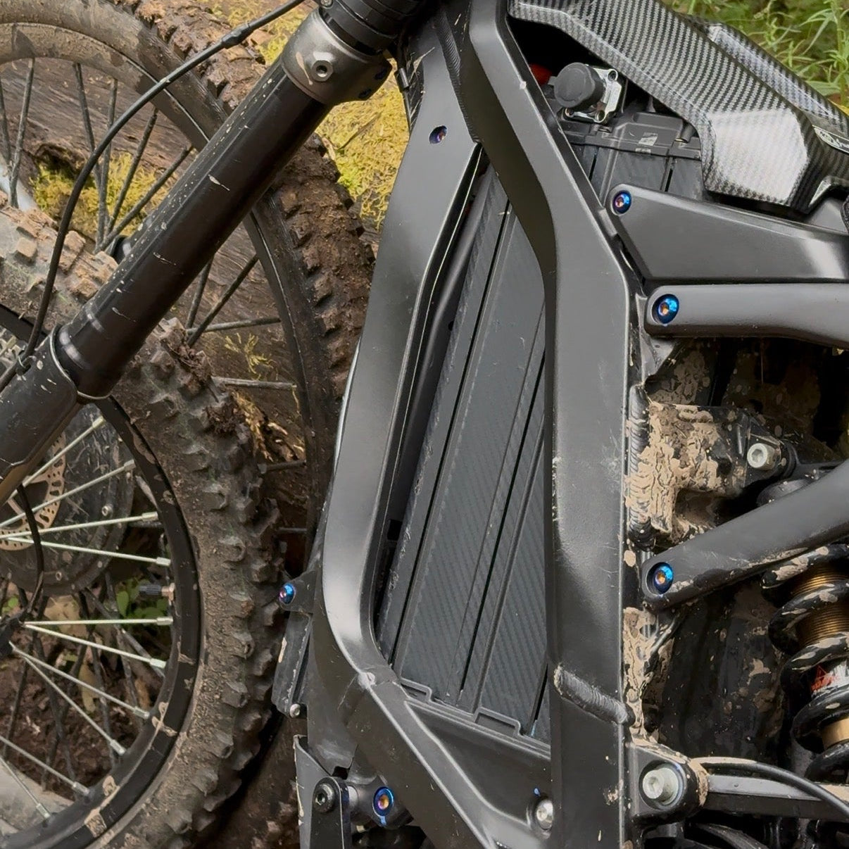 surron lbx/79bike titanium bolt kit